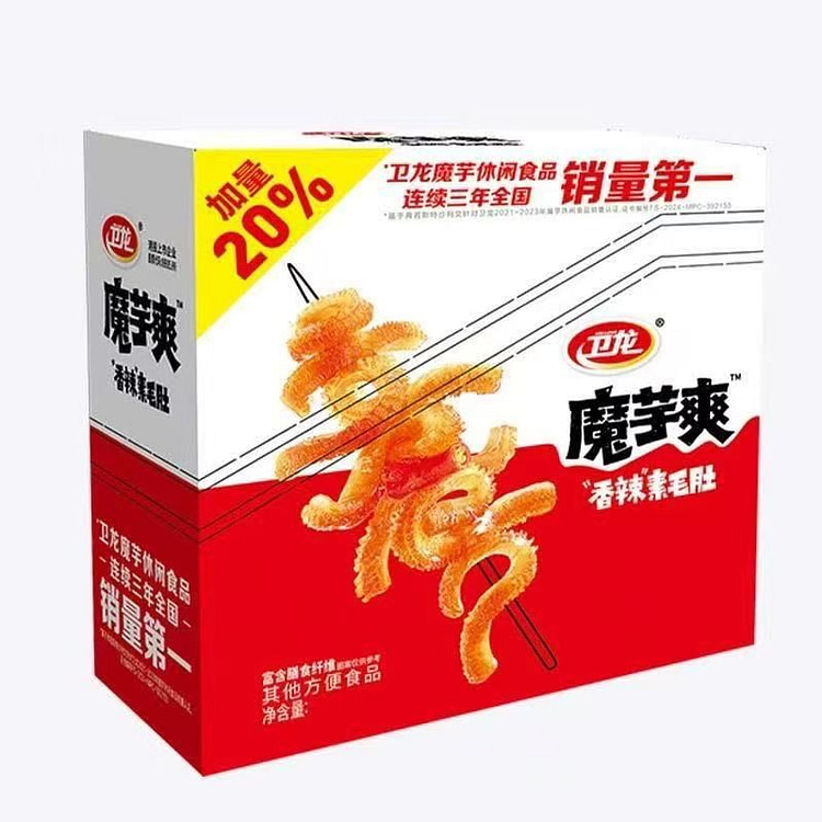 卫龙魔芋爽素毛肚360克 360 克