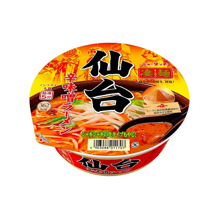 仙台杯味噌拉面 山大味噌拉面 152g