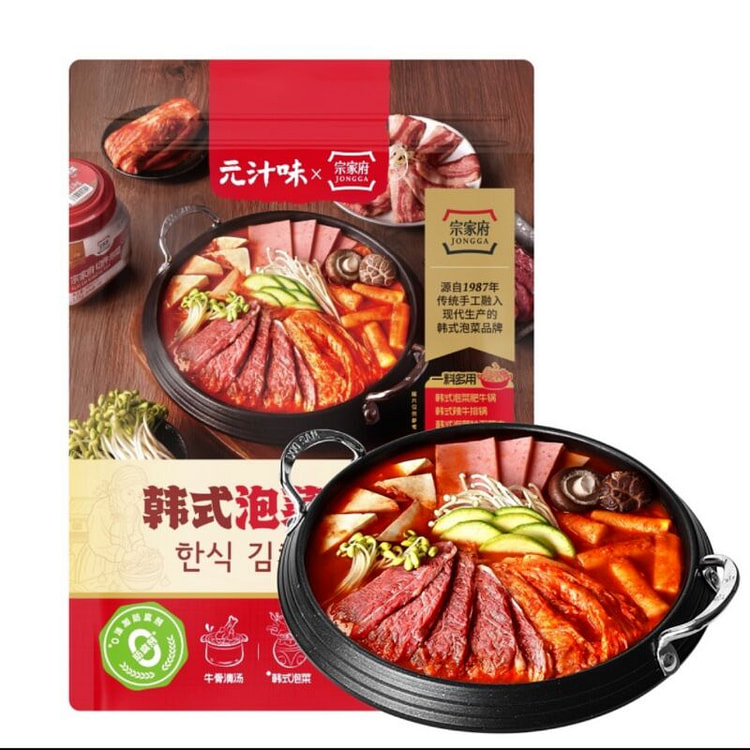 极速达元汁味 韩式泡菜锅调料210g
