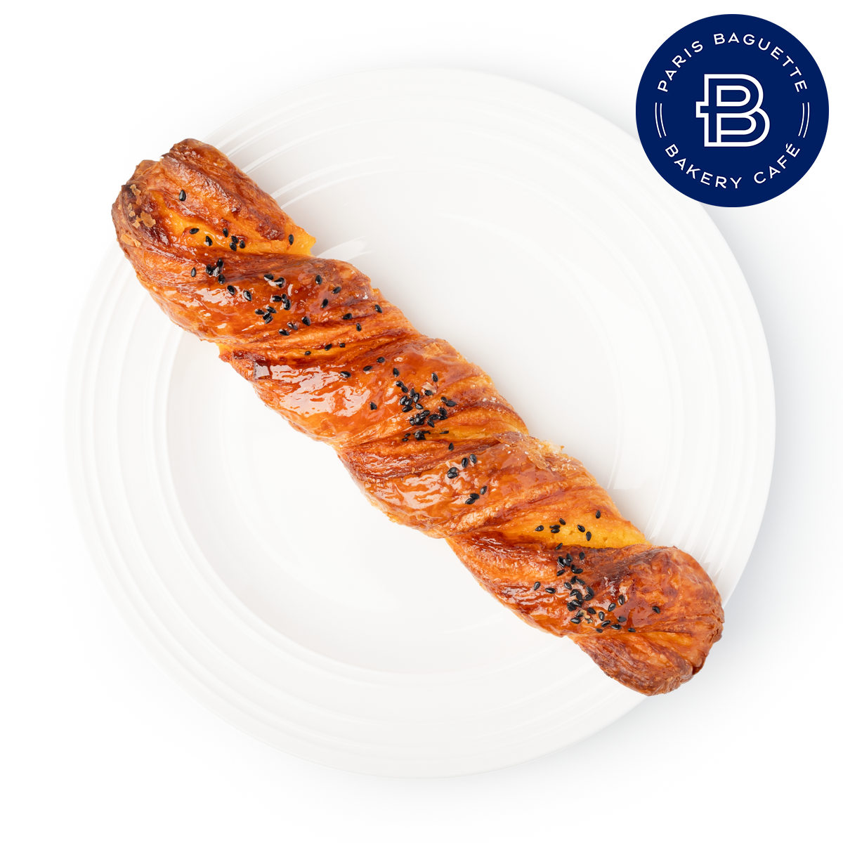 Paris Baguette Sweet Potato Twist Pastry Weee!