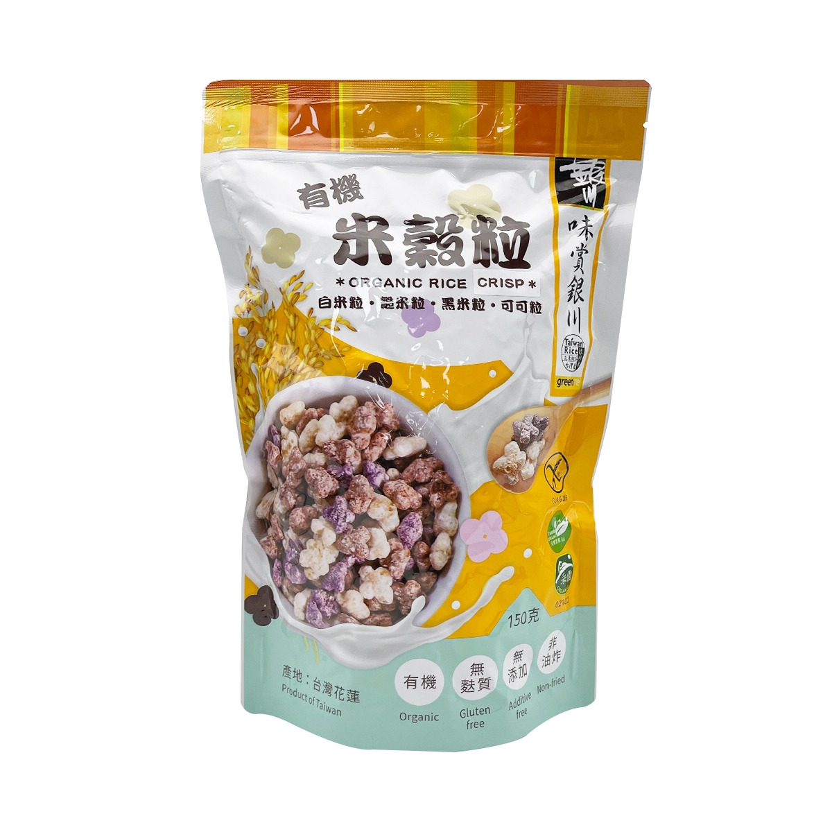 YIN CHUAN Organic Rice Crisp 150 g