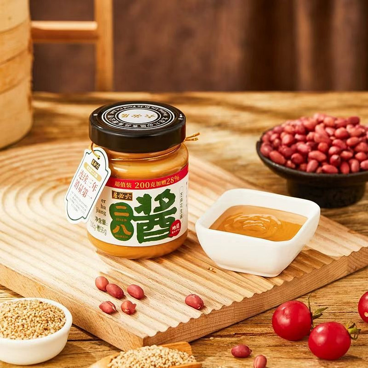 六必居二八酱火锅蘸料芝麻花生酱*1瓶