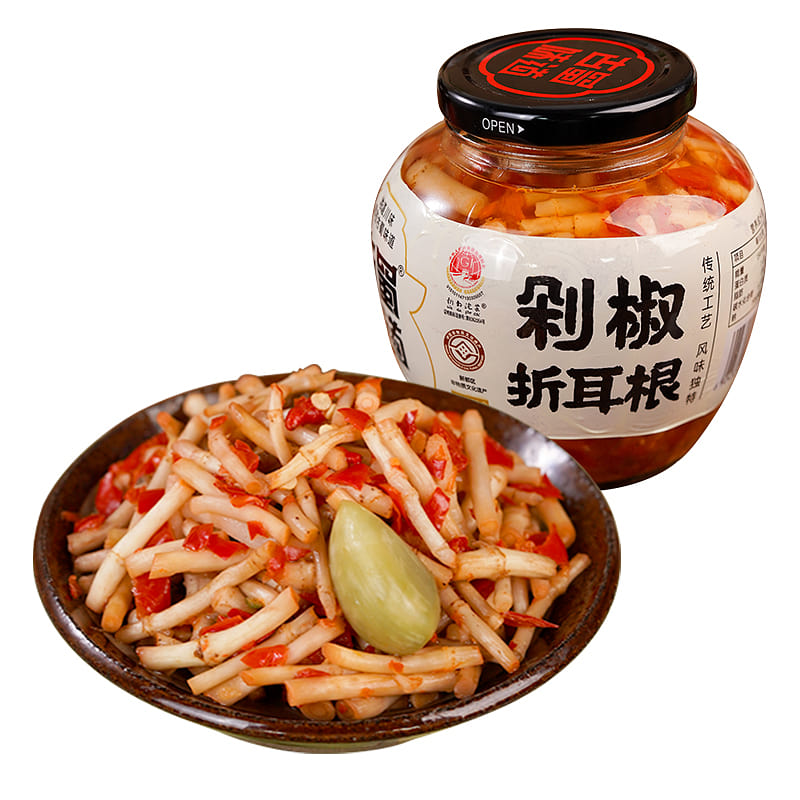 Gushu Taste Chopped Chili Pepper HouttuyniaCordata 480 g