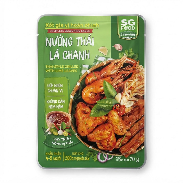 SG Food Thai-Style Grilled Sauce with Lime Leaves 70 g (min 2)