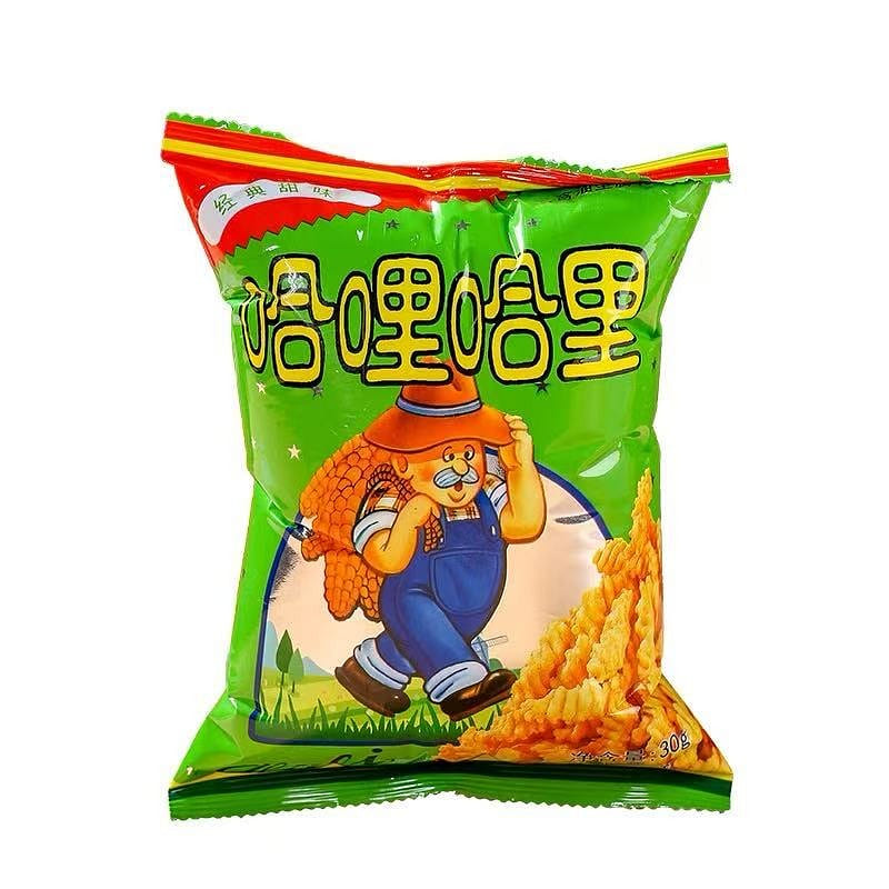 Hali Hali 1 Pack Sweet Flavored Puffed Snack 30g 30 g