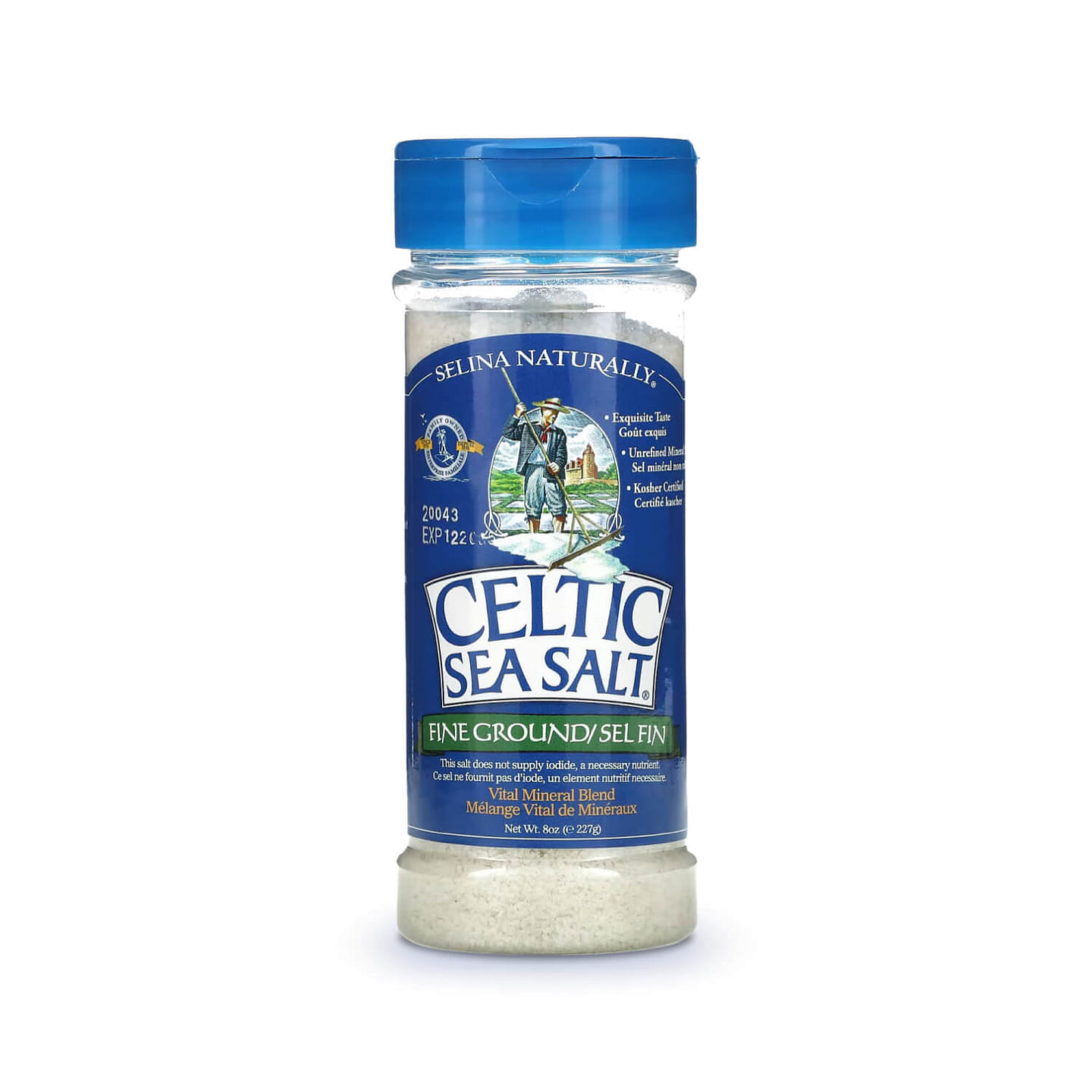 Selina Naturally Celtic Sea Salt Fine Ground 227 g