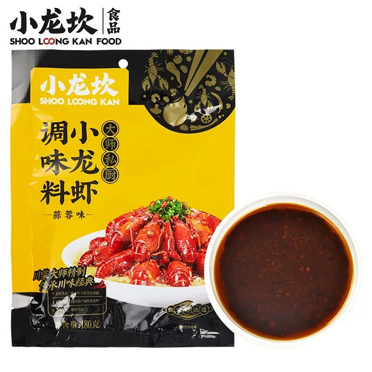 优品荟-小龙坎蒜蓉小龙虾调料180g