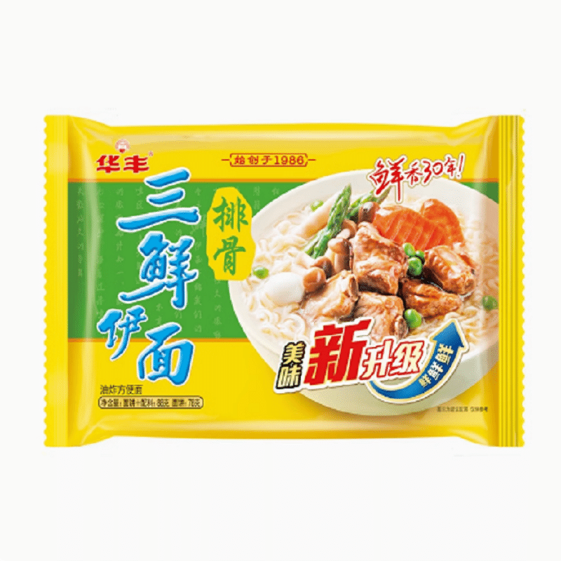 spare ribs noodles. 86 g