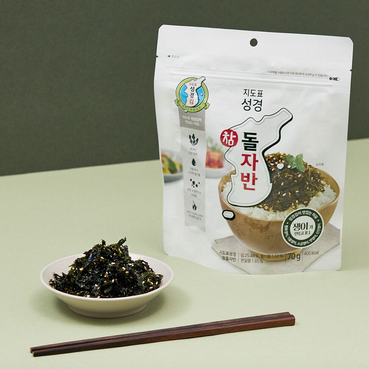 Korean Sung Gyung Dried Roasted Seaweed Flake 300g