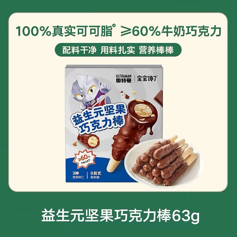 Chocolate nut bar 63 g