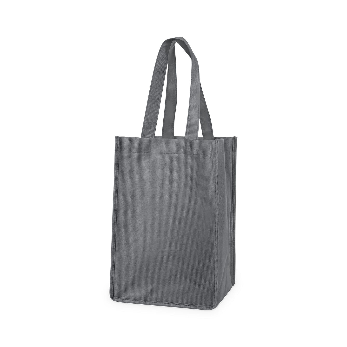 4 Bottle Non Woven Tote in Grey by True 1 each