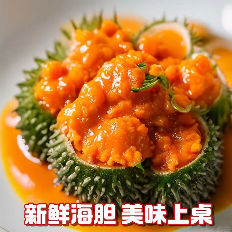 原汁海胆罐头鲜海胆黄酱山东特产下饭菜海鲜 110 克*2 瓶