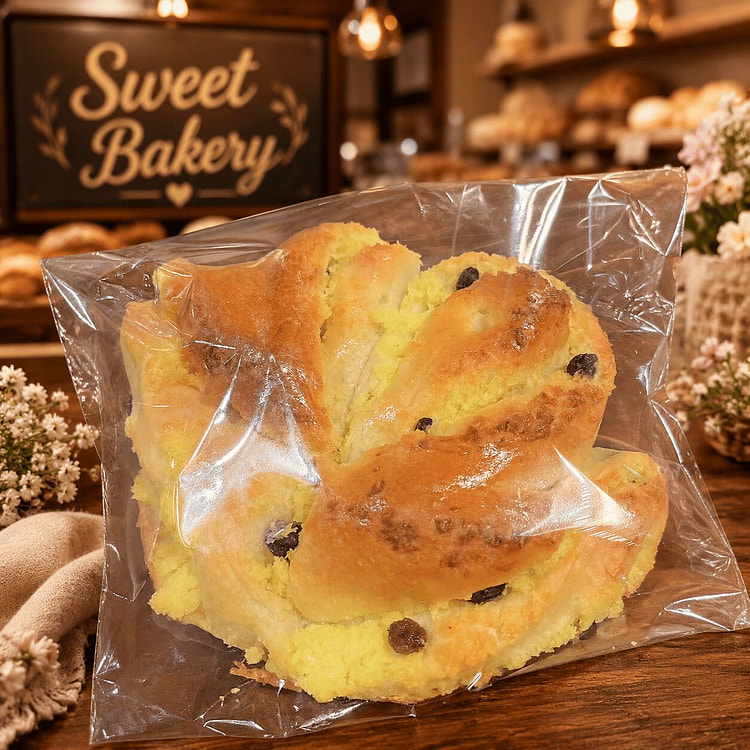 Coconut Raisin Bun 1 count