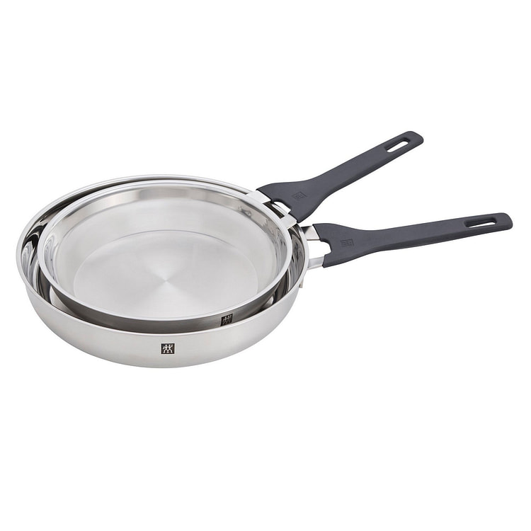 ZWILLING Simplify 2-pc Stainless Steel Fry Pan Set