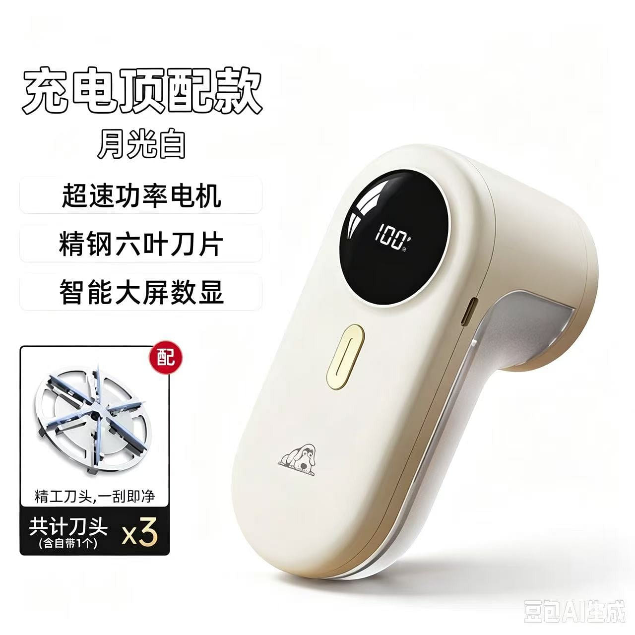 1/1 set of rechargeable puppy hair ball beater 1 each
