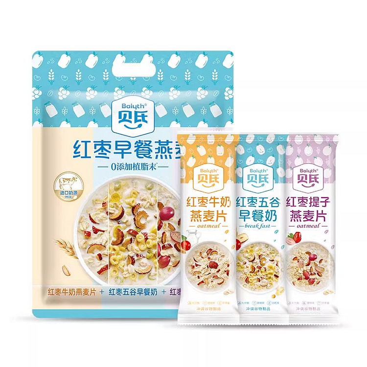 贝氏3合1红枣早餐燕麦315g*1袋