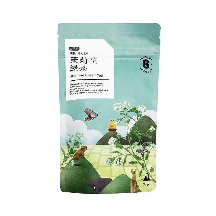 台湾【百二岁 】岛屿茶鸣-苿莉花绿茶2g*6入