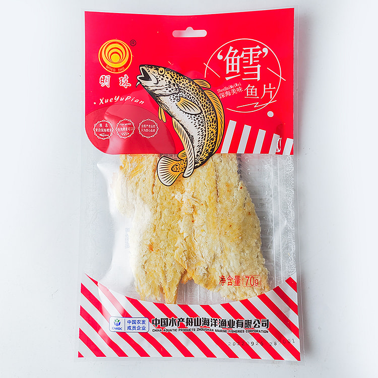 明珠烤鱼片海鲜即食70g*1包