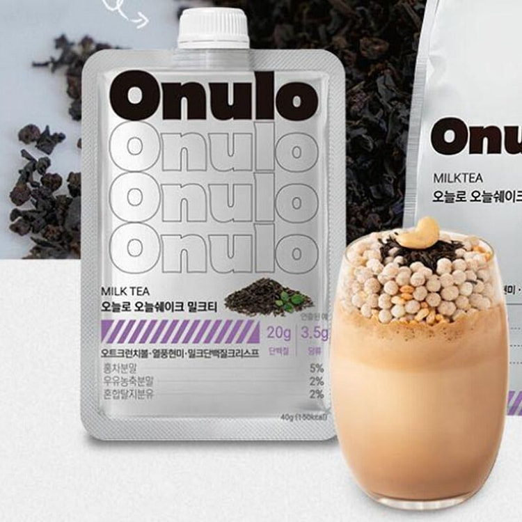 【韩国直邮】Onulo酸奶蛋白质代餐奶昔奶茶味