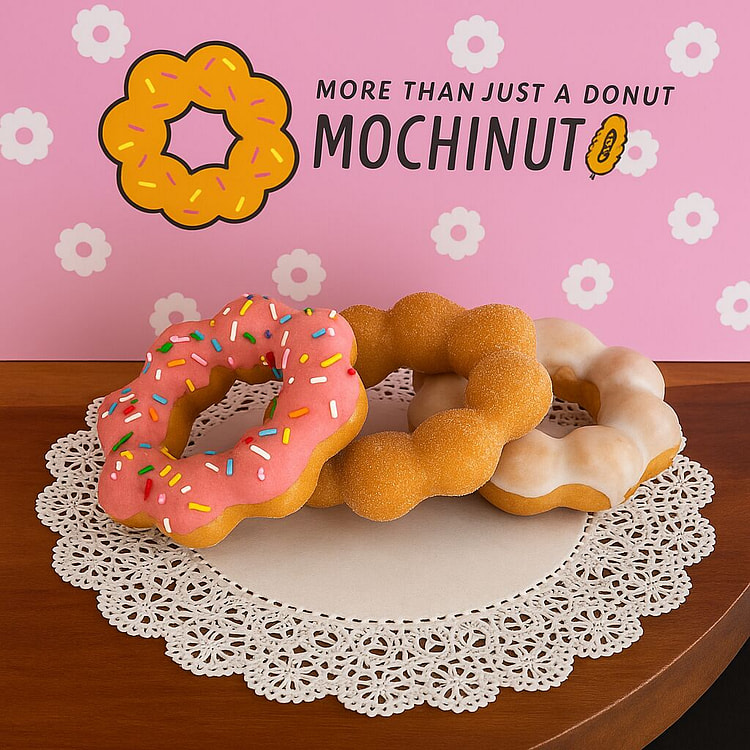 Mochi Donut Combo (Strawberry /Original /Churros)