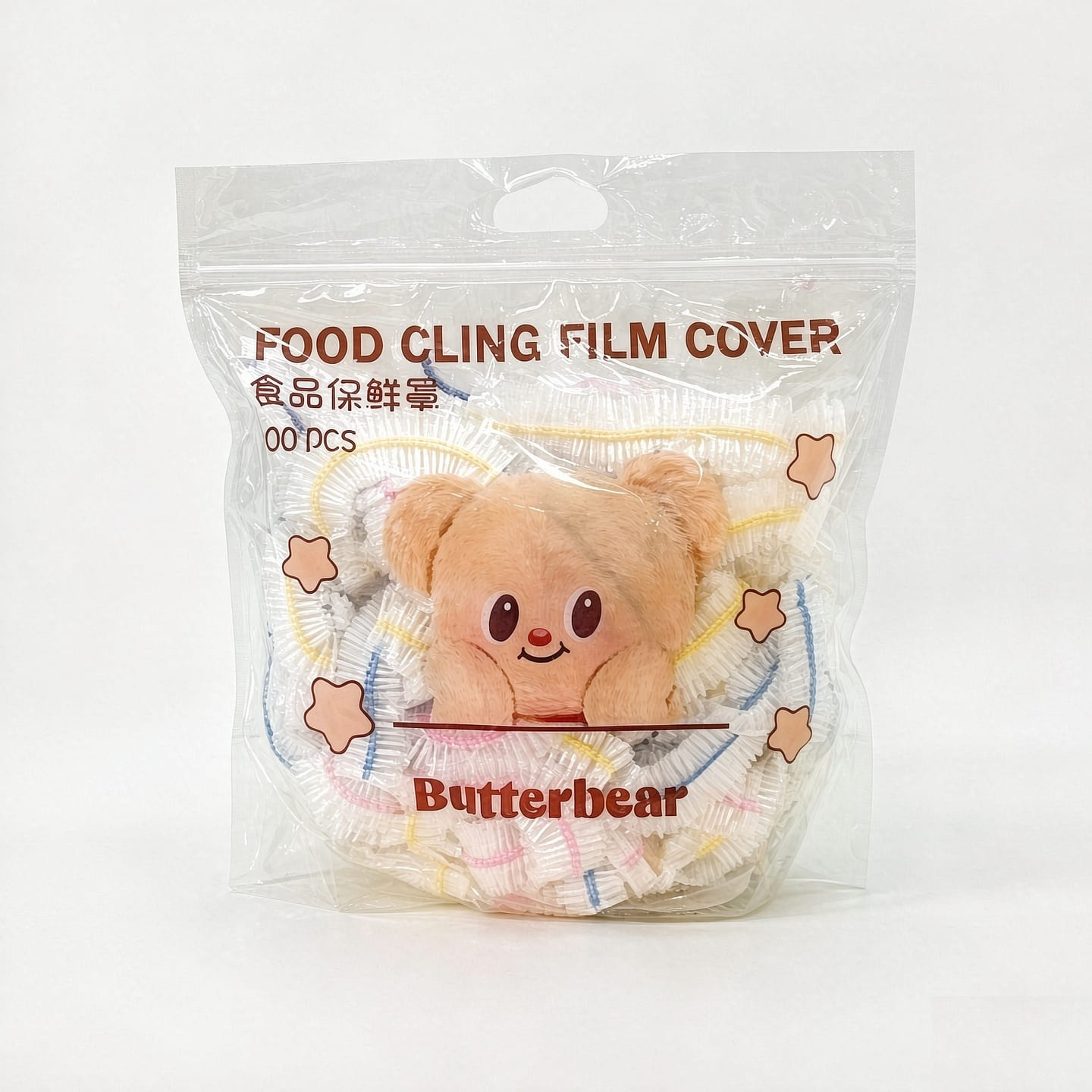 Disposable Cling Film 100 pieces Food-grade 1 pack