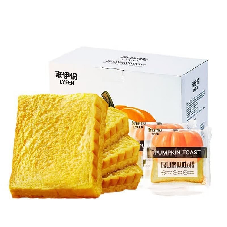 Laiyifen Pumpkin Toast (Full Case, 750g) 750 g