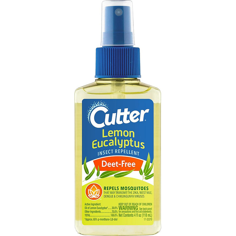 Cutter 花露水 柠檬桉树驱蚊喷雾 4盎司驱蚊