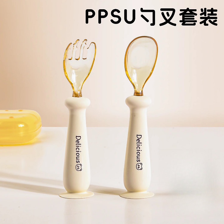 White fork and spoon set *1 box 1 box