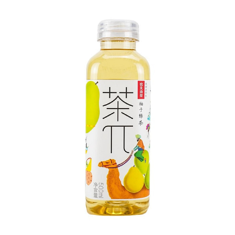 农夫山泉 茶π 柚子绿茶500ml