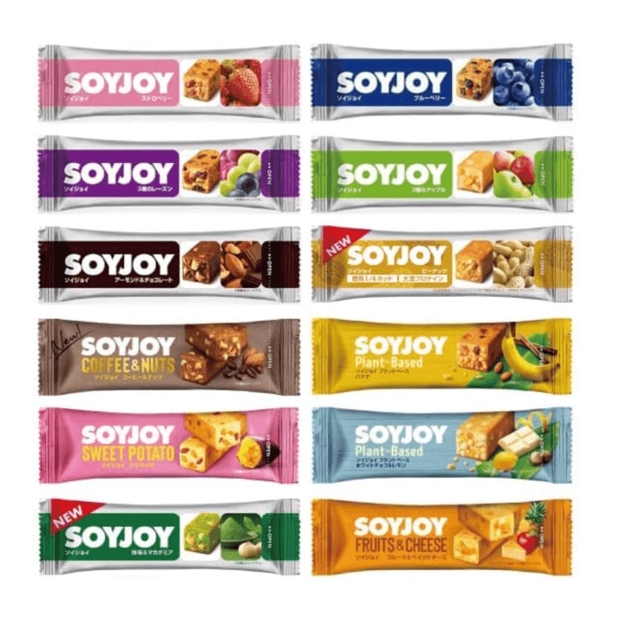 Get OTSUKA SOYJOY Soy Nutritional Energy Bar 12 Flavors Randomly One