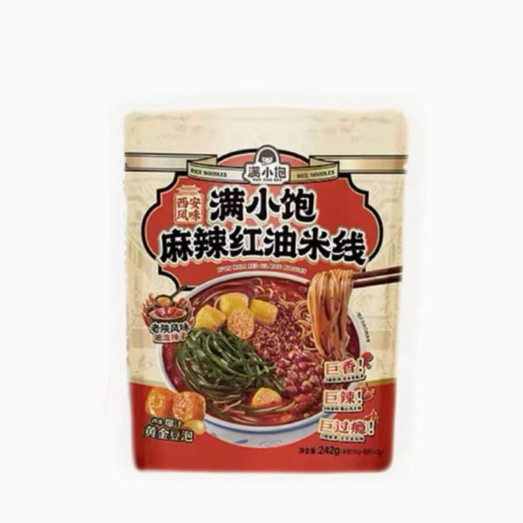 Man Xiaobao Spicy Red Oil Rice Noodles 242g*1 pack