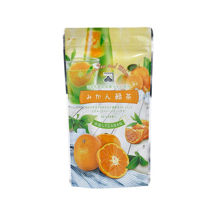 Kanematsu Mandarin Green Tea Cold Brew 60g
