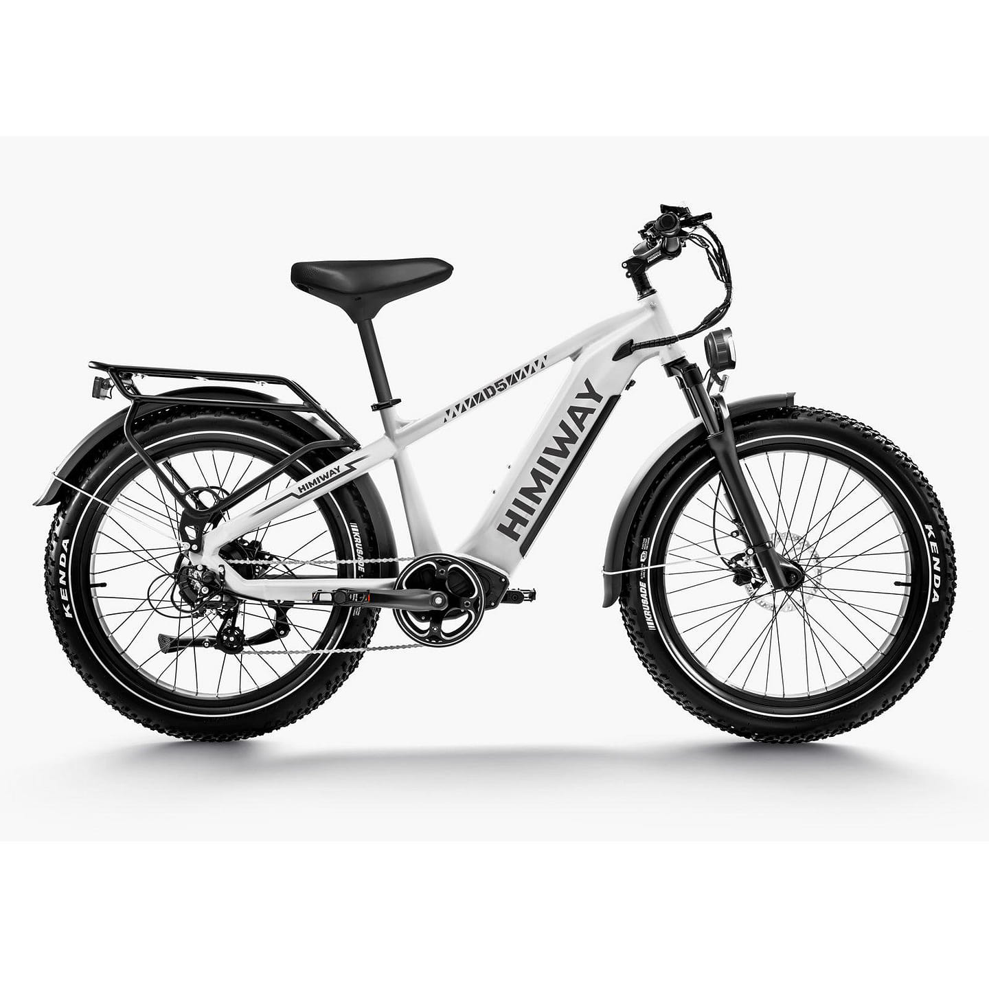Himiway D5 (Zebra) | Premium All-terrain Electric Fat Bike Cadence Sensor/White 1 each