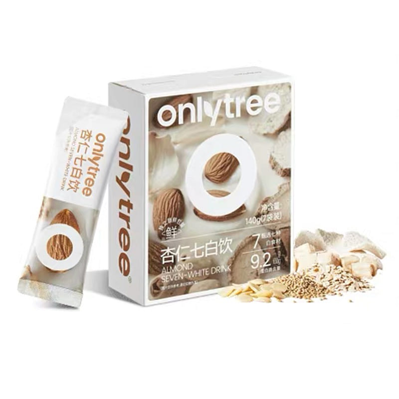 Onlytree 杏仁七白饮 美白食疗营养早餐7包 140 克