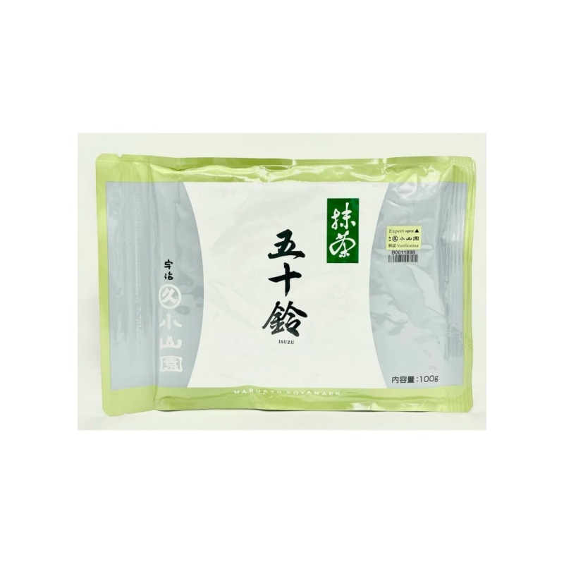 抹茶　五十鈴　100g 袋 抹茶 宇治 丸久小山園 五十鈴 100g 袋詰（いすず） 薄茶 茶道 京都府産