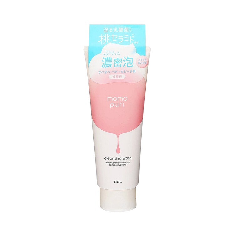 BCL momopuri Peach Face Wash 150g