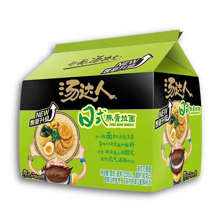 统一汤达人日式豚骨拉面125g*5包 1 包