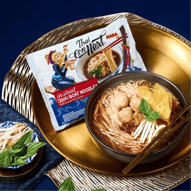 Get MAMA Thai Connext Boat Instant Noodles 4 packs 85 g Delivered