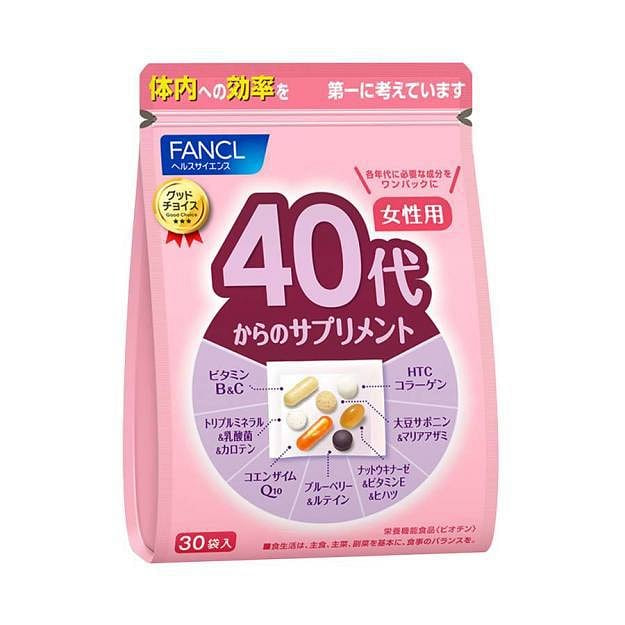 【日本直邮】FANCL女性八合一综合维生素 1 个