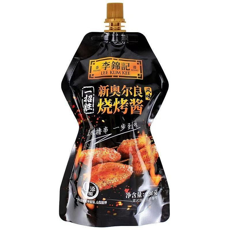 李锦记新奥尔良风味烧烤酱230g*1袋 230 克