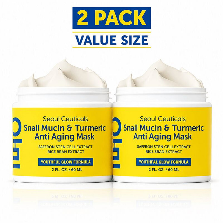 Seoul Ceuticals Snail Mucin Mask 60ml Buy 1 Get 1 120 ml