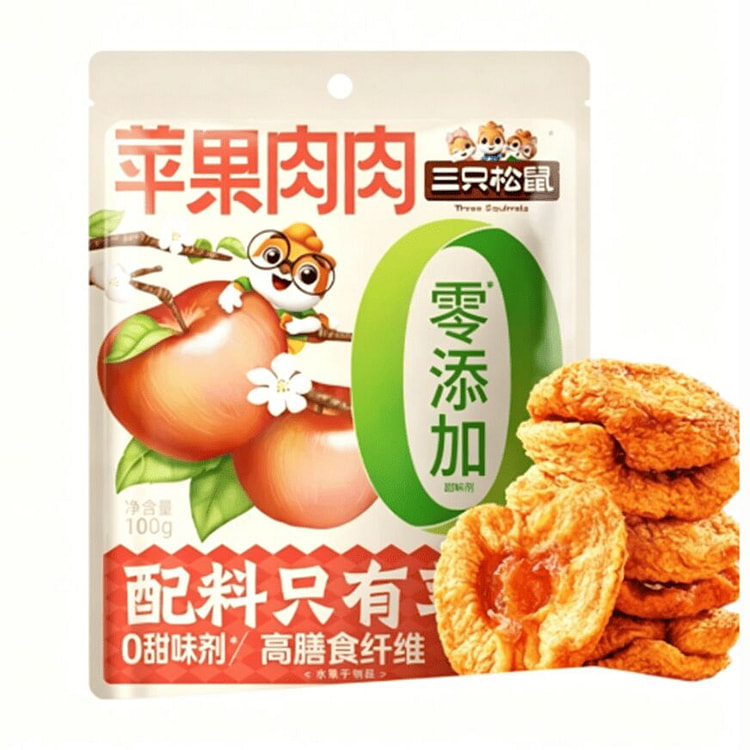三只松鼠  苹果肉肉  100g*1袋 100 克