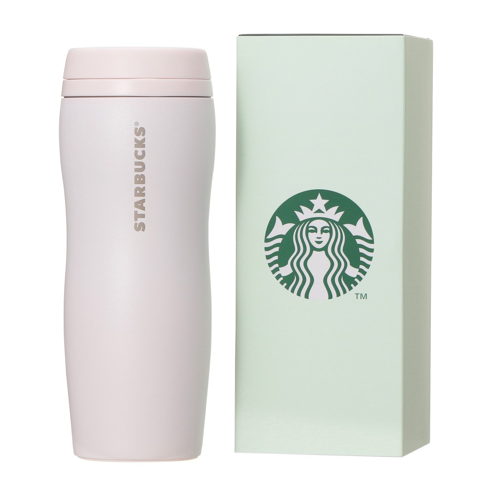 スターバックス ギフトボックス カーブドステンレスボトル ピンク