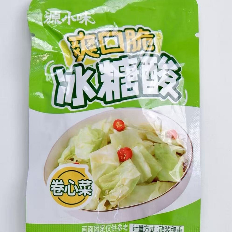 源小味酸甜开胃爽口脆卷心菜25g*2袋 50 克