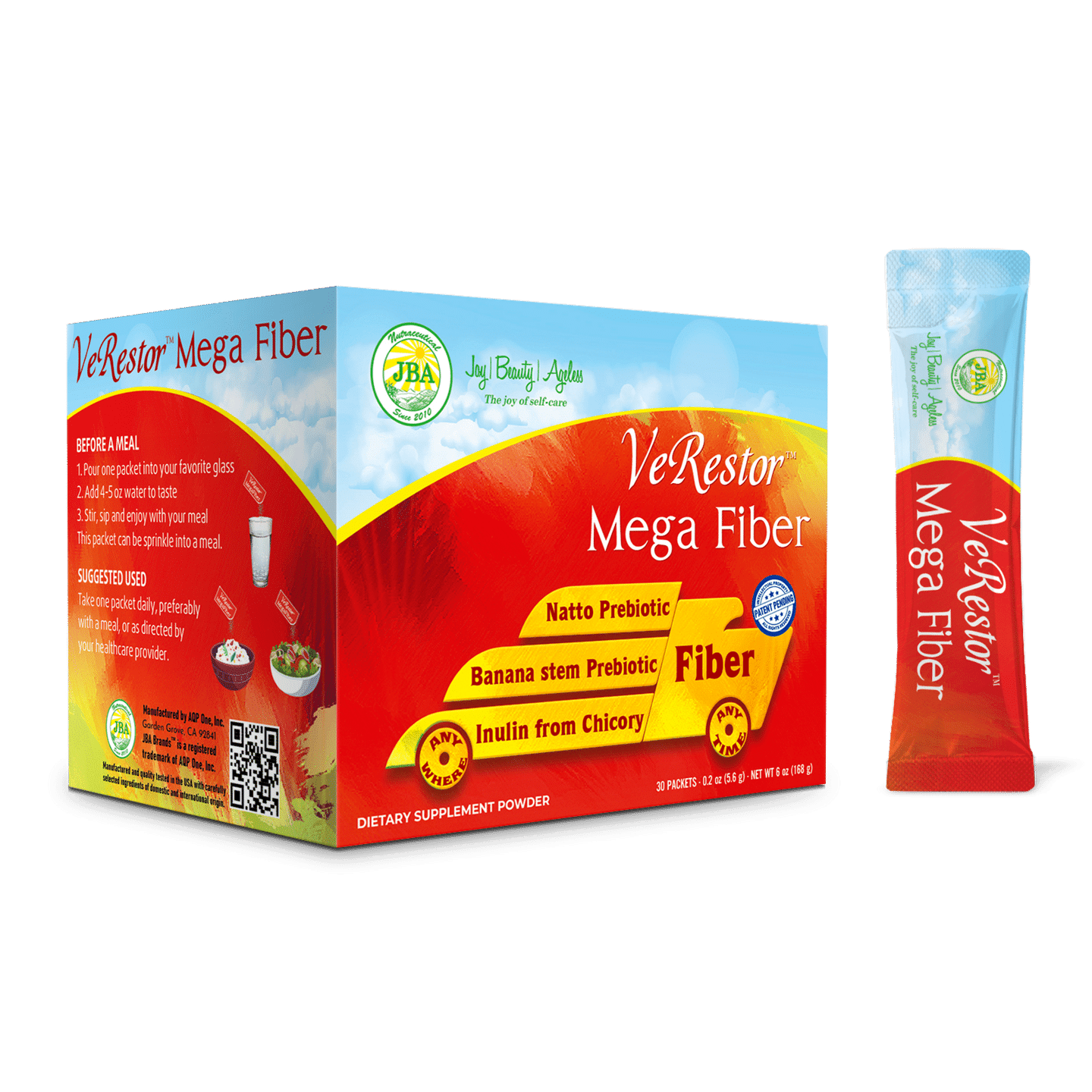 JBA VERESTOR MEGAFIBER POWDER 30 each