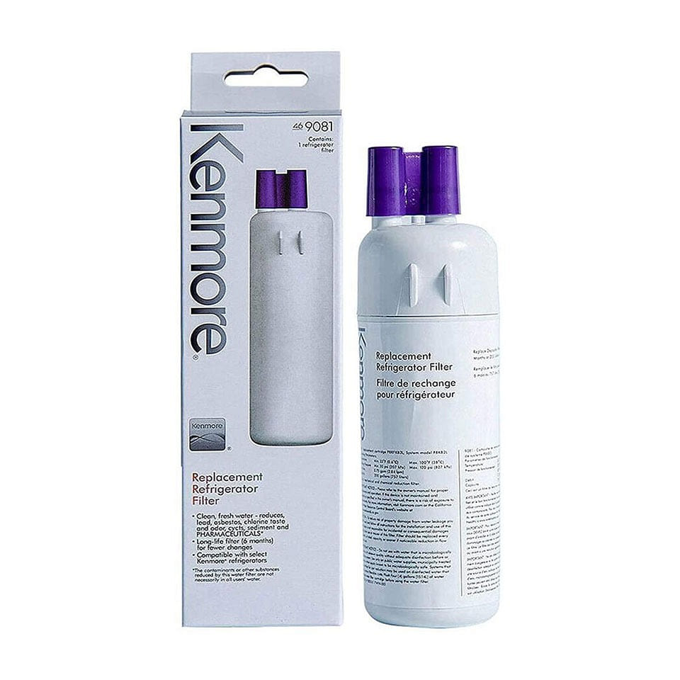 1-Pack Kenmore Elite 9081 Replacement Ice and Water Refrigerator Filter 0.4 lb