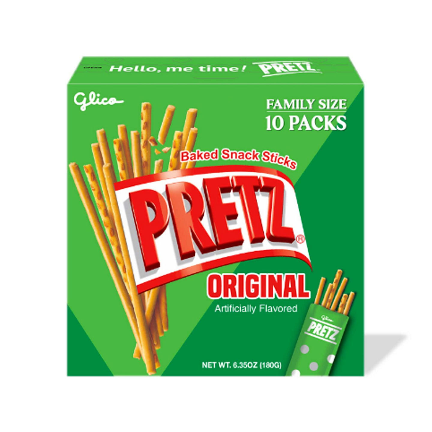 Glico Pretz Family Pack: Original (10-pack) 6.35 oz