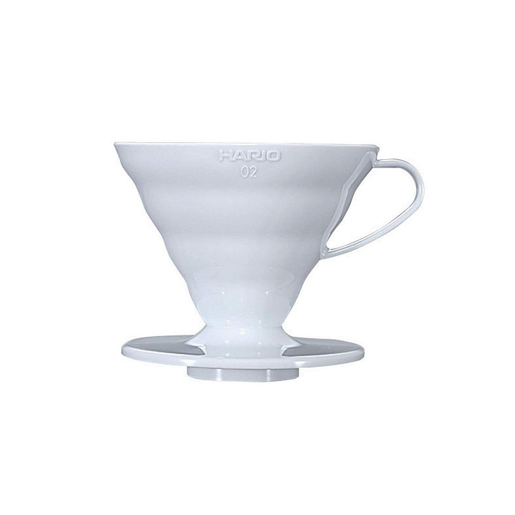 Hario V60 02 塑料滴滤器 白色