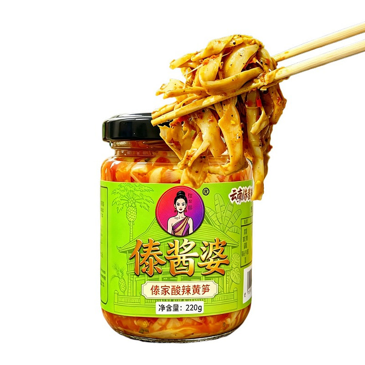 Yellow bamboo shoots 220g * 1 bottle 220 g