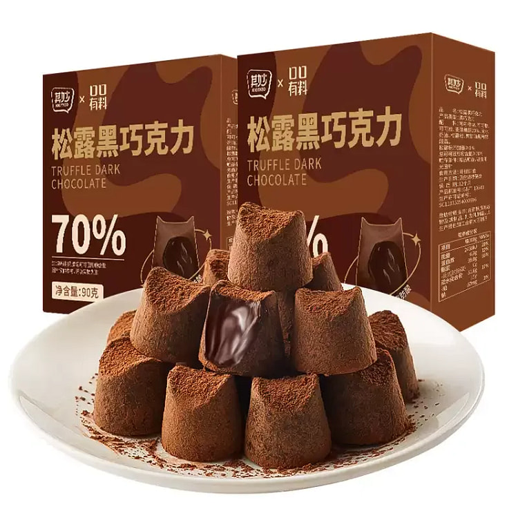 Qimiao Truffle Dark Chocolate 90g 90 g